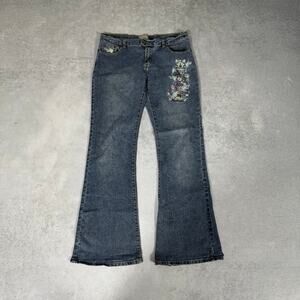 XYOU Jeans Flare Medium Wash - Size: 11/12